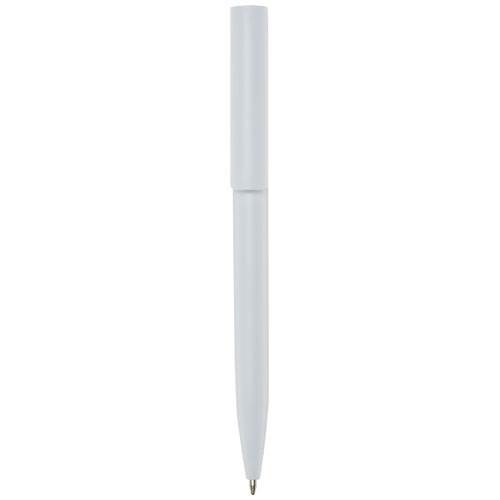 Obrázky: Bílé kuličkové pero, bílý klip, rec. plast, ČN