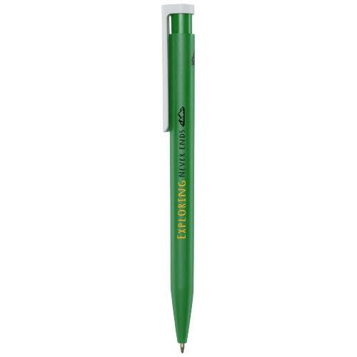 Obrázky: Zelené kuličkové pero, bílý klip, rec. plast, ČN, Obrázek 4