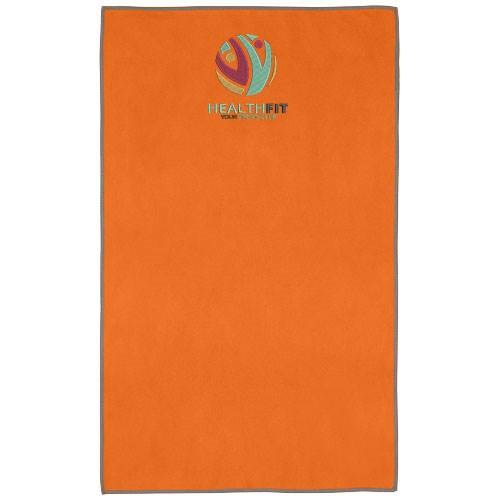 Obrázky: Oranžový rychleschnoucí ručník 30 × 50 cm,GRS/Nylon, Obrázek 5