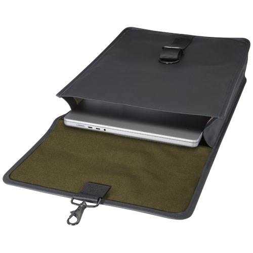 Obrázky: Černý odolný batoh z GRS na notebook s přezkou, Obrázek 3