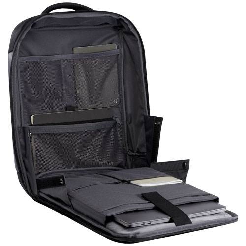 Obrázky: Kompaktní černý recyk. 12l batoh na notebook, 15,6, Obrázek 3