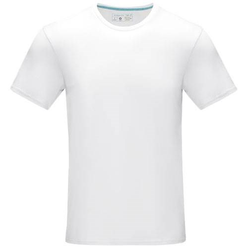 Obrázky: Bílé pánské tričko z organ. materiálu, XS, Obrázek 4