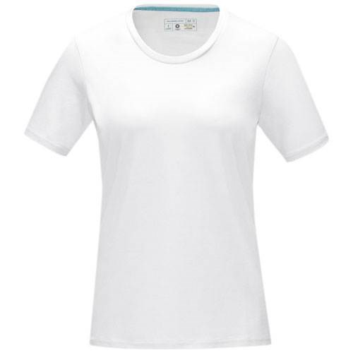 Obrázky: Bílé dámské tričko z organ. materiálu, L, Obrázek 4