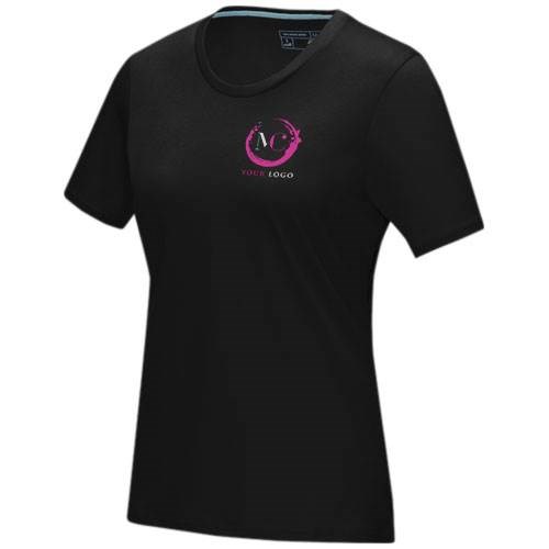 Obrázky: Černé dámské tričko z organ. materiálu, XL, Obrázek 7
