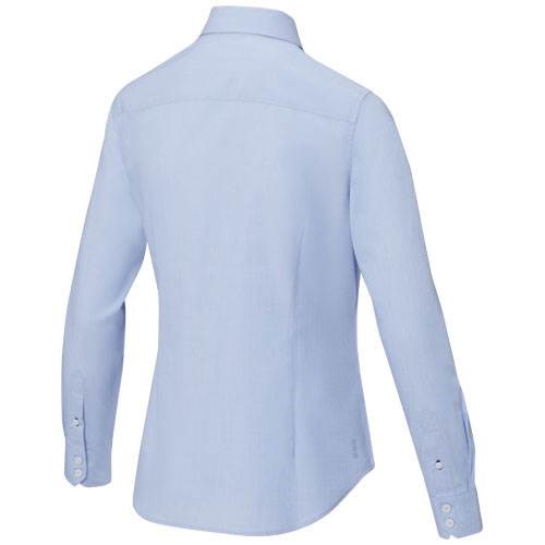 Obrázky: Sv. modrá pánská košile, dl. rukáv-certif. GOTS, S, Obrázek 11