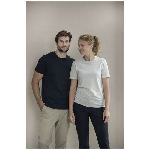 Obrázky: Béžové unisex recyklované tričko 160g, M, Obrázek 4