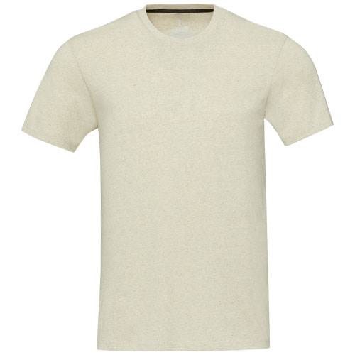 Obrázky: Béžové unisex recyklované tričko 160g, XL, Obrázek 5