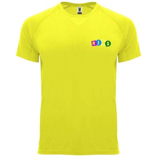 Obrázky: Dětské funkční tričko 135 fluor. žlutá, vel. 12, Obrázek 7