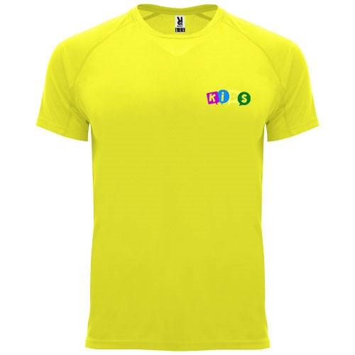 Obrázky: Dětské funkční tričko 135 fluor. žlutá, vel. 8, Obrázek 7