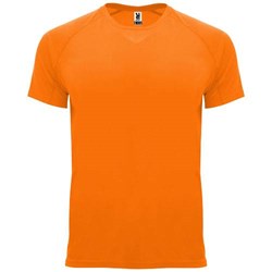 Obrázky: Dětské funkční tričko 135 fluor. oranžová, vel. 4