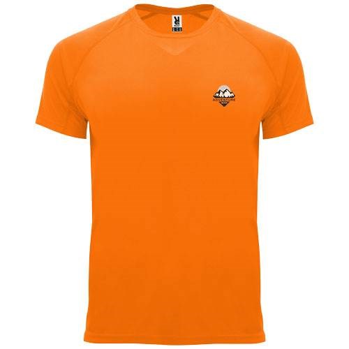 Obrázky: Dětské funkční tričko 135 fluor. oranžová, vel. 4, Obrázek 7