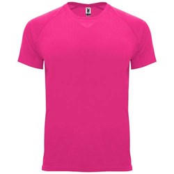 Obrázky: Dětské funkční tričko 135 fluor. růžová, vel. 4