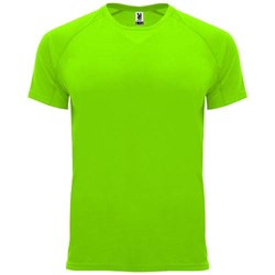 Obrázky: Dětské funkční tričko 135 fluor. zelená, vel. 8