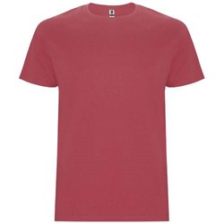 Obrázky: Dětské tričko bavl. 190g, Chrysanth. Red, vel. 9-10
