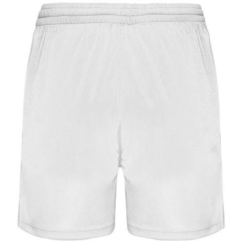 Obrázky: Unisex sport. šortky ze 100% PES, bílé XXL, Obrázek 2