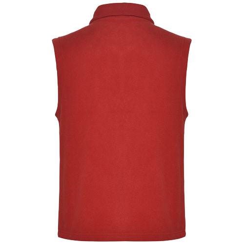 Obrázky: Bellagio 300, unisex fleecová vesta červená L, Obrázek 2