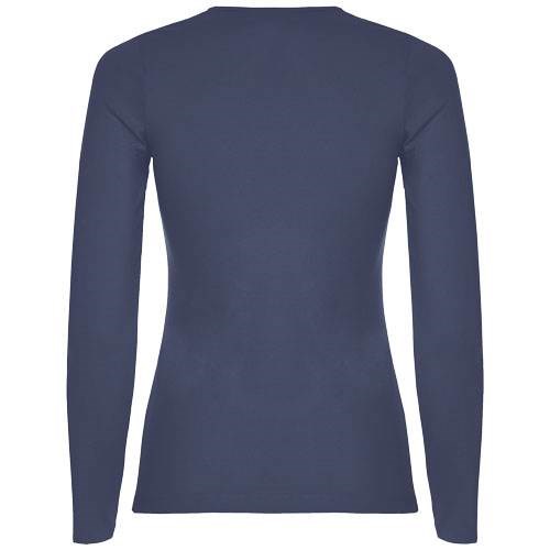 Obrázky: Extreme 160 dám. triko, dl. rukáv, denim. modré L, Obrázek 2