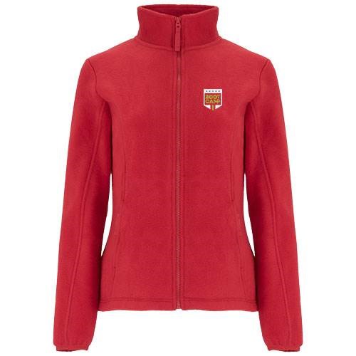 Obrázky: Artic 300 dám. fleecová bunda na zip, červená 2XL, Obrázek 3