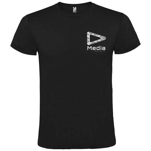 Obrázky: Černé unisex tričko Atomic 150, S, Obrázek 3