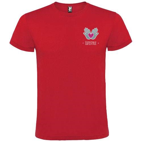 Obrázky: Červené unisex tričko Atomic 150, XXL, Obrázek 3