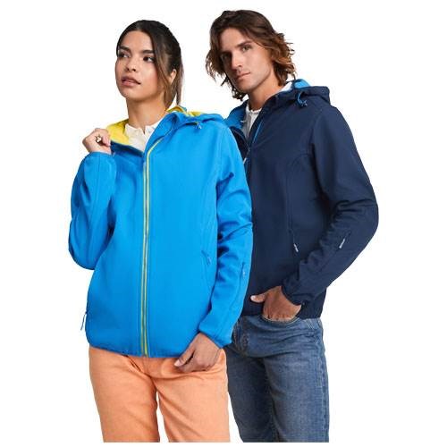 Obrázky: Zelená unisex softshellová bunda Siberia XL, Obrázek 5