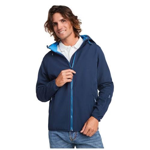 Obrázky: Zelená unisex softshellová bunda Siberia XL, Obrázek 6