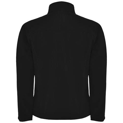 Obrázky: Černá unisex softshellová bunda Rudolph M, Obrázek 2