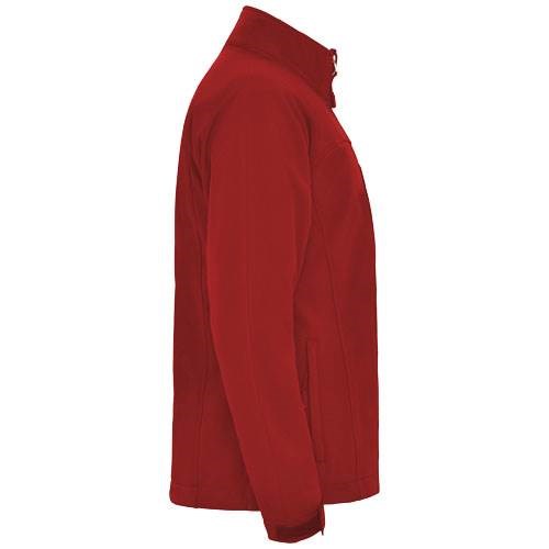 Obrázky: Červená unisex softshellová bunda Rudolph M, Obrázek 6