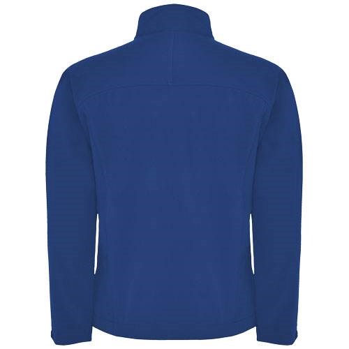 Obrázky: Modrá unisex softshellová bunda Rudolph XXXL, Obrázek 2