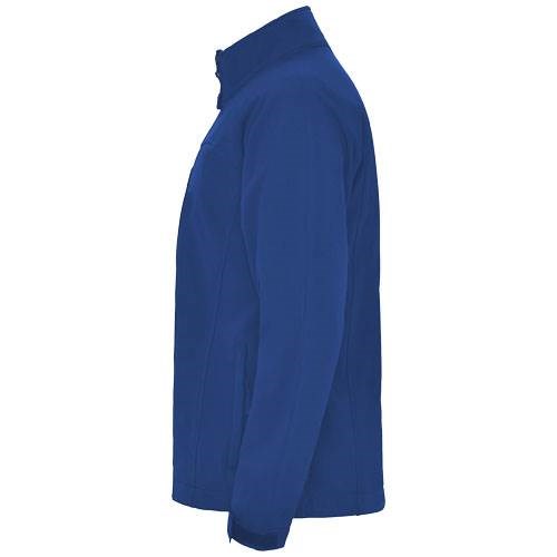 Obrázky: Modrá unisex softshellová bunda Rudolph XXXL, Obrázek 5