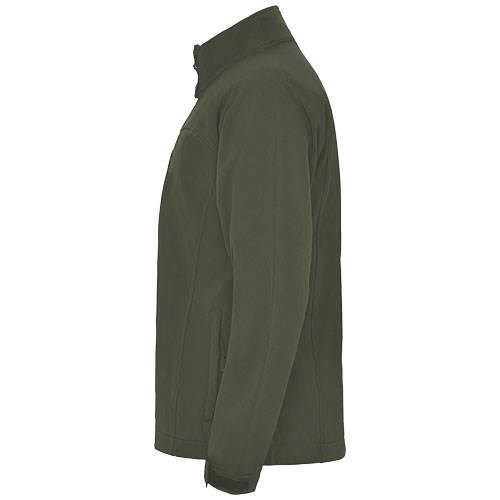 Obrázky: Zelená unisex softshellová bunda Rudolph L, Obrázek 5
