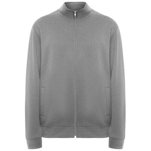 Obrázky: Šedá unisex mikina na zip Ulan 280, S