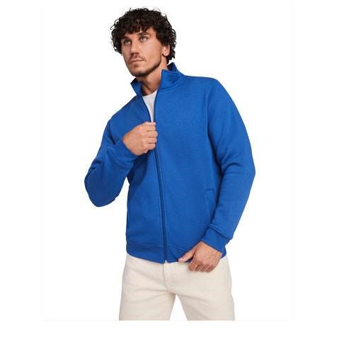 Obrázky: Šedá unisex mikina na zip Ulan 280, S, Obrázek 6