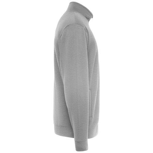 Obrázky: Šedá unisex mikina na zip Ulan 280, S, Obrázek 8