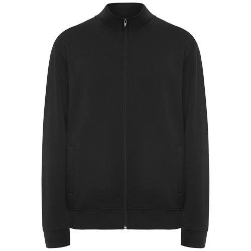 Obrázky: Černá unisex mikina na zip Ulan 280, S
