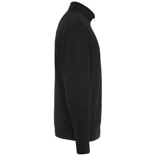 Obrázky: Černá unisex mikina na zip Ulan 280, S, Obrázek 8