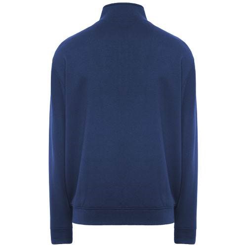 Obrázky: Modrá unisex mikina na zip Ulan 280, XL, Obrázek 2