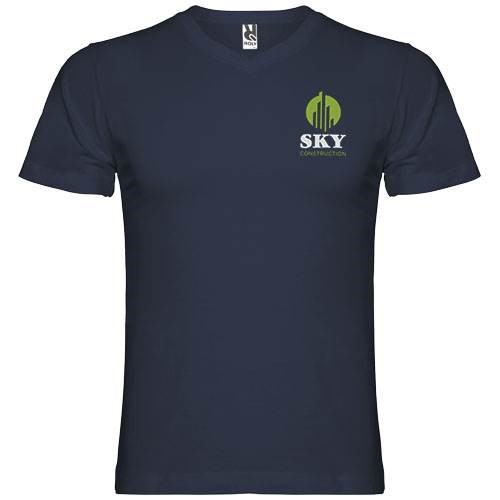 Obrázky: Tm.modré pánské triko Samoyedo 155, XL, Obrázek 3