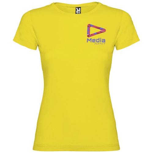 Obrázky: Žluté dámské triko Jamaica 155, L, Obrázek 3