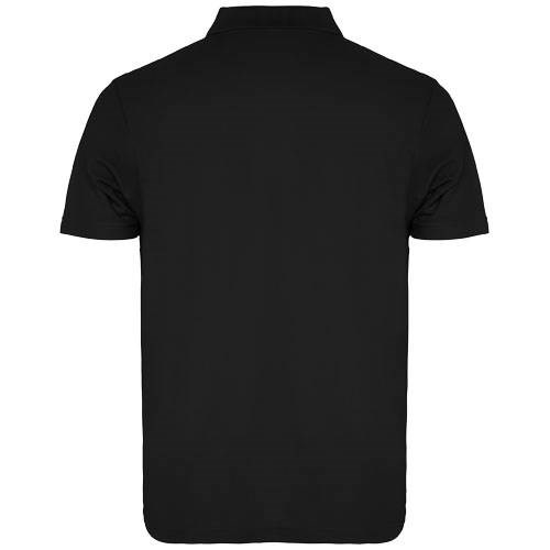 Obrázky: Černá unisex polokošile Austral 180, M, Obrázek 2