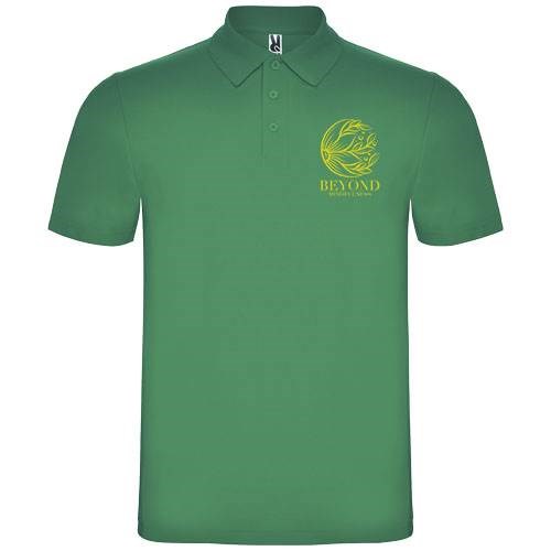 Obrázky: Zelená unisex polokošile Austral 180, S, Obrázek 3