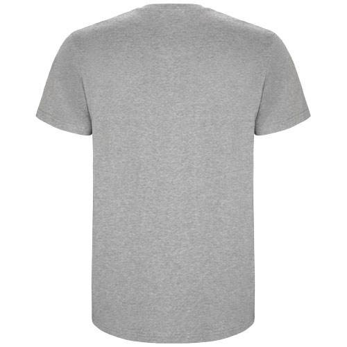 Obrázky: Šedý melír pánské triko Stafford 190, XXXXL, Obrázek 2