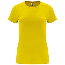 Obrázky: Žluté dámské triko Capri 170, XXXL