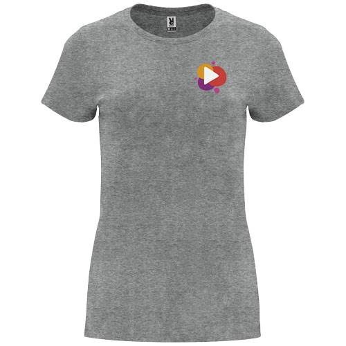 Obrázky: Šedý melír dámské triko Capri 170, XL, Obrázek 8