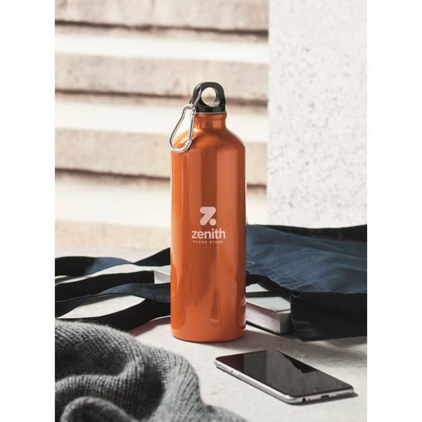 Obrázky: Oranžová láhev 500 ml z recyklovaného hliníku, Obrázek 5