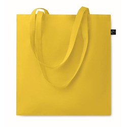 Obrázky: Žlutá nákupní taška z fairtrade BA 140g, delší uši
