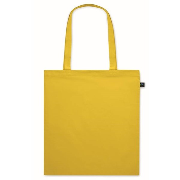 Obrázky: Žlutá nákupní taška z fairtrade BA 140g, delší uši, Obrázek 2