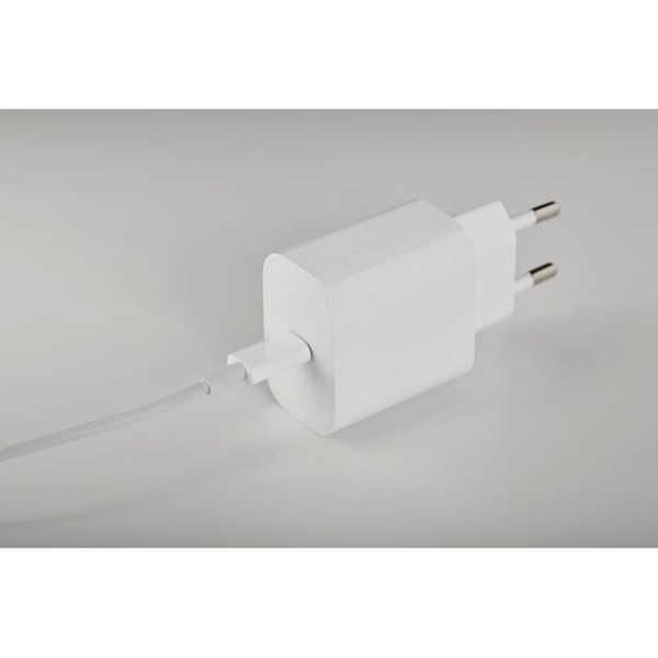 Obrázky: 20W nabíjecí rychlo adaptér do zásuvky, USB-C, Obrázek 6