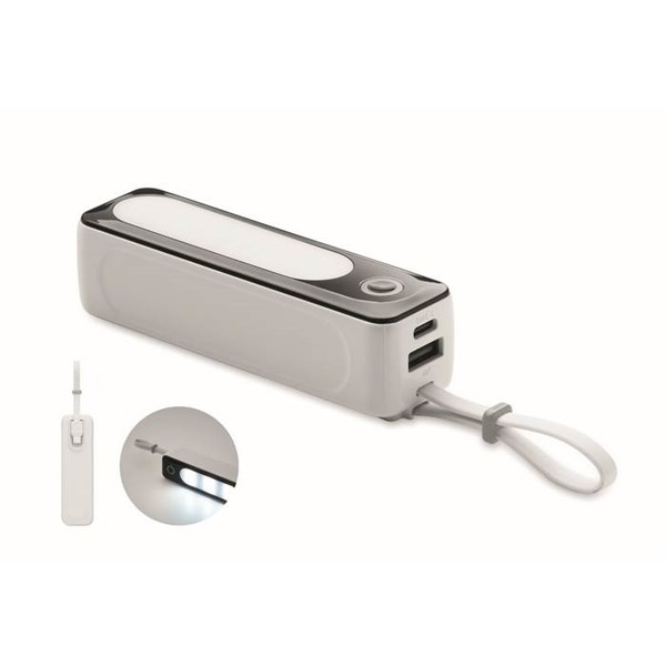 Obrázky: Powerbanka 5000 mAh s COB svítilnou