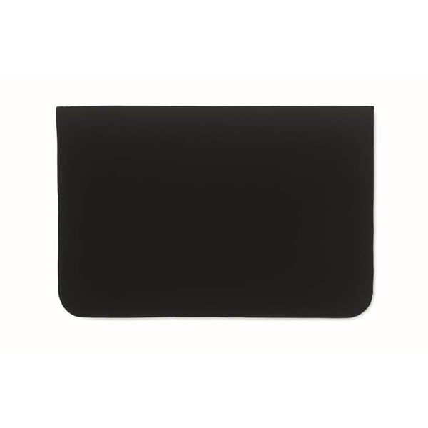 Obrázky: Černé pouzdro na notebook z bavlny 220 g/m², Obrázek 4